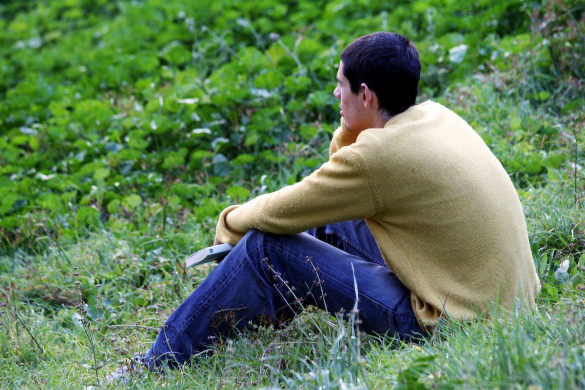 Student Sits Down on Grass, What Happens Next Will Shock You