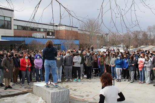 "I'm tired of being told who to be;" Queer Youth Walkout