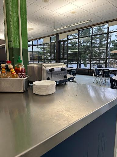 The new toaster in the cafeteria